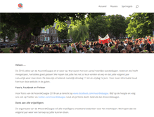 Tablet Screenshot of noord4daagse.nl